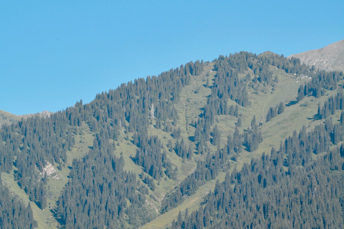 Tian Shan mountains near Almaty